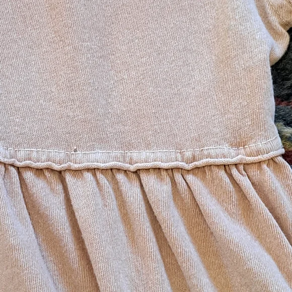 We The Free Babydoll Top 100% Cotton Large Blush - Picture 11 of 14